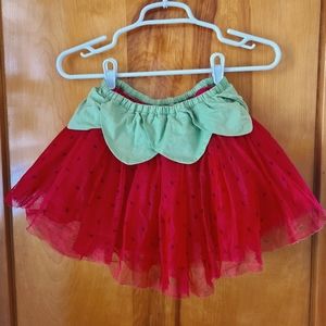 Gymboree girls 4t Strawberry Skirt